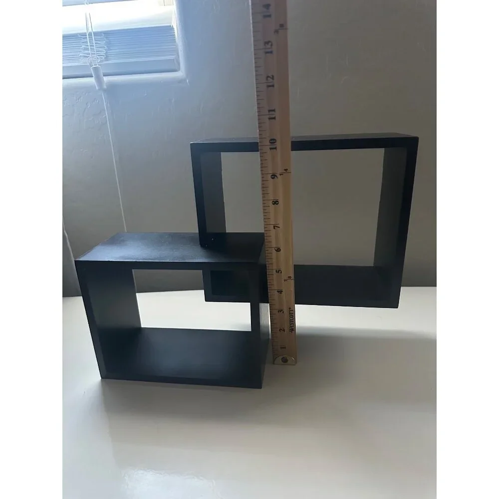 Bella Villa Dimensional Shelf Gallery (2) Box Frame Shelves open box
